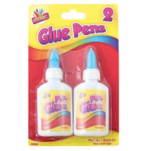 Artbox 40ml Pva Glue Bottle (pack Of 2) - Craft School Paper Wood Fabric -  glue pva craft school paper wood fabric washable pens card art home
