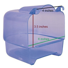 Large Trixie Bird Bath - House - bath bird trixie large house