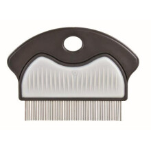 Trixie Flea And Dust Comb, 7cm Size - Comb Dog New 23761 Metal Plastic Handle -  trixie comb dog dust new 23761 metal plastic handle pet cat