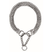 Trixie 2266 Choke Chain 3-row Restricted Pull 50cm / 2.5mm - Dog 3row 50cm 25 - chain trixie choke dog 2266 3row restricted pull 50 cm 25 mm triple