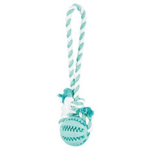 Trixie Ball On A Rope, Natural Rubber Ø 7cm/24cm - Ropecm 7cm24cm Dog Toy -  trixie rope natural rubber ball cm 7cm24cm dog toy