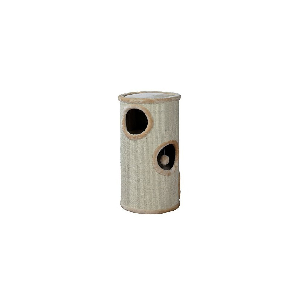 Trixie Cat Tower, 70 Cm, Beige - Towercm -  trixie cat tower 70 cm beige