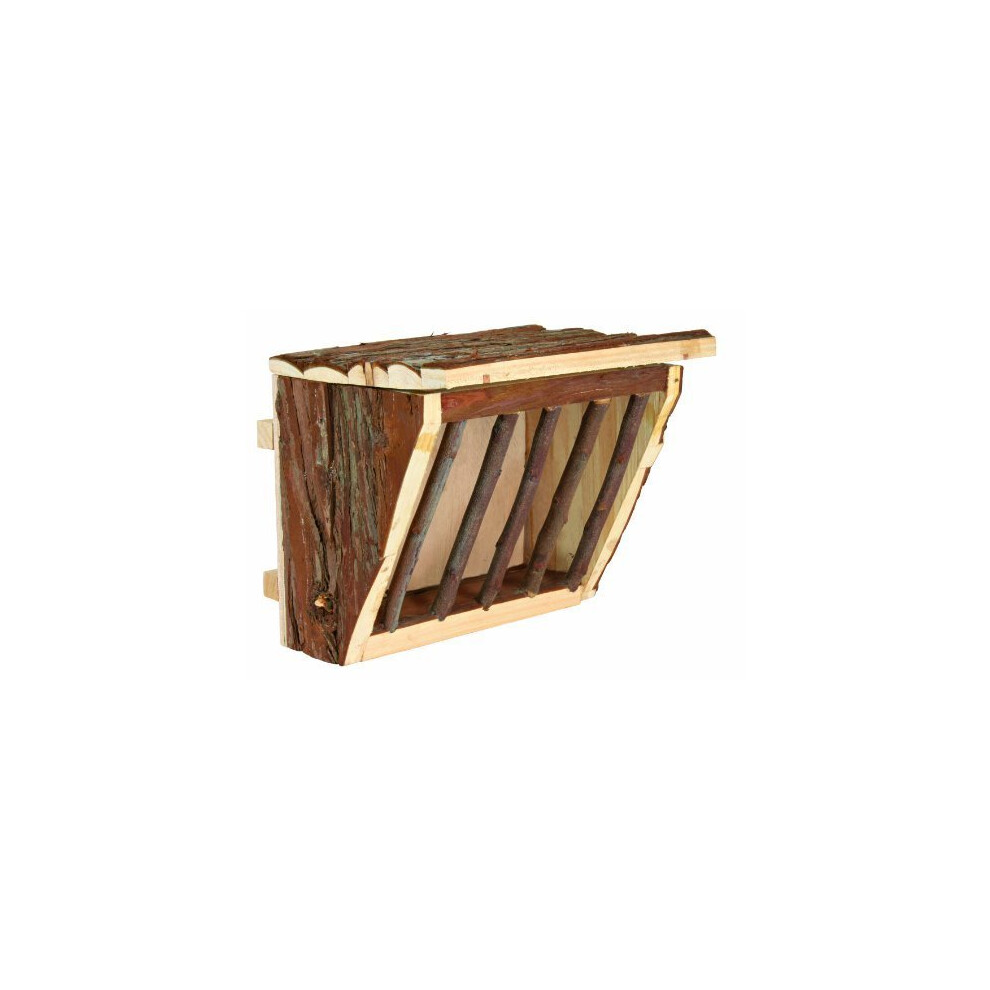 Trixie Hanging Hay Manger, 20 Ã 15 Ã 17cm - Mangercm Wood 17 Rack -  hay trixie manger hanging cm wood 20 15 17 rack