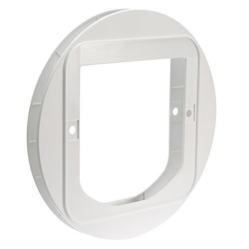 Sureflap Cat Flap Mounting Adaptor, White - Adaptor -  sureflap mounting adaptor cat white