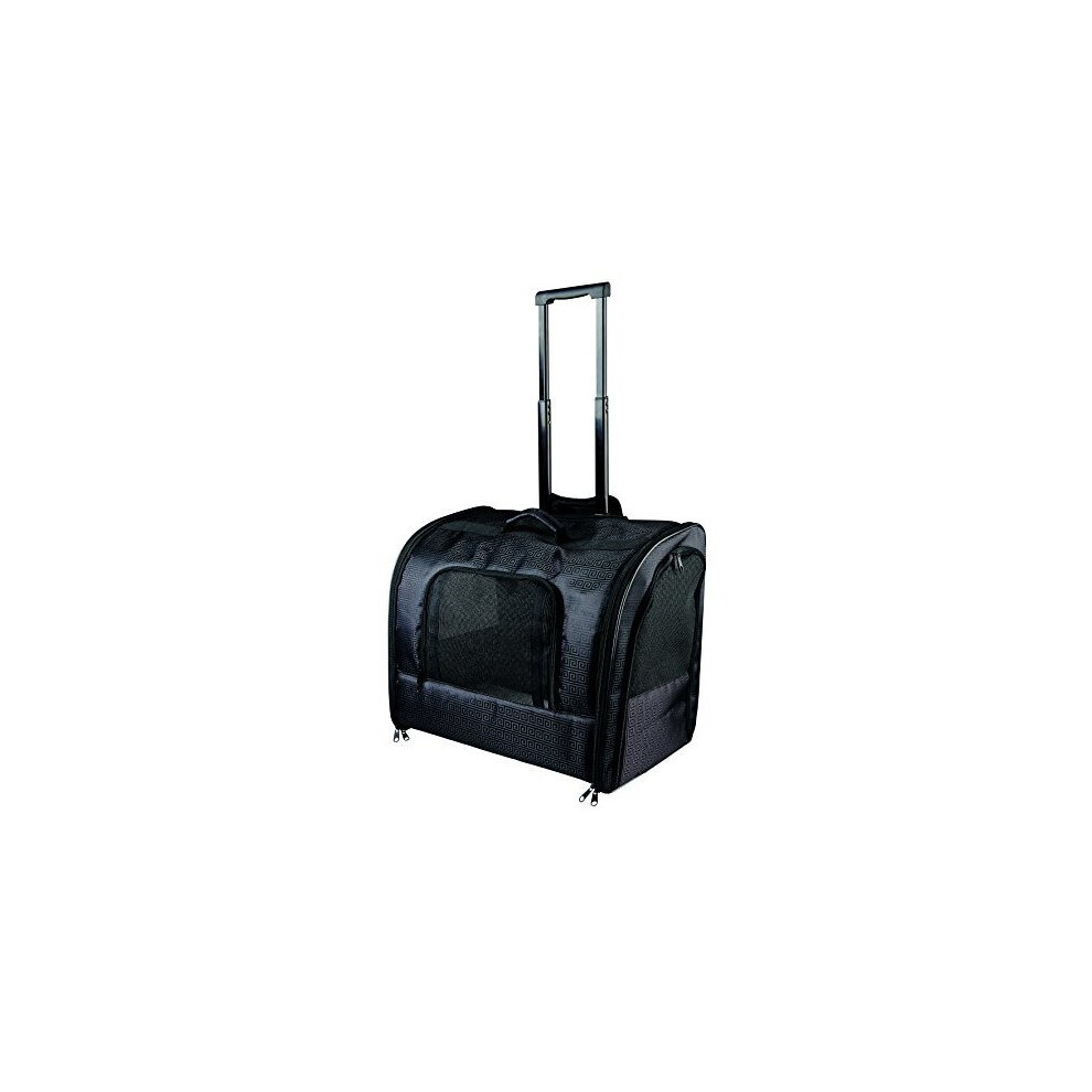 Trixie Nylon Trolley Elegance, 45 Ã 41 Ã 31 Cm, Black - Elegancecm -  trolley trixie elegance nylon 45 41 31 cm black