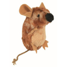 Trixie Mouse Plush Toy With Sound, 8cm - Sound Cat 8cm Pet Kitten Fluffy - mouse plush toy sound trixie cat 8 cm pet kitten fluffy microchip catnip