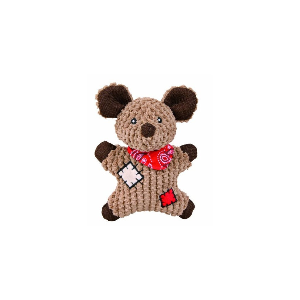 Trixie Fabric Mouse With Patches Dog Toy, 19cm - Toy 19cm New Puppy -  trixie mouse dog toy patches fabric 19 cm new puppy