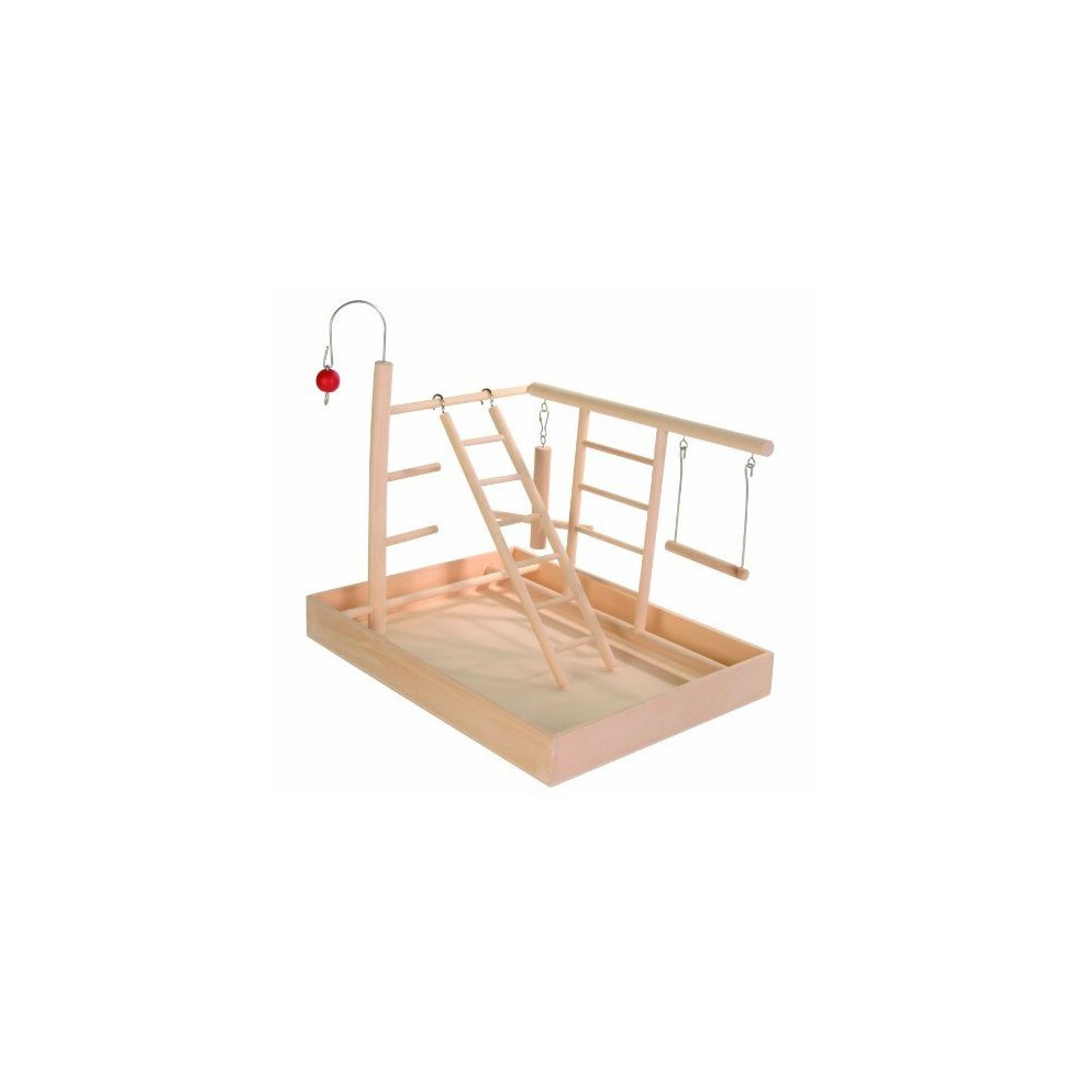 Trixie Wooden Playground, 34 x 26 x 25cm - Playground 25cm Budgie Bird Ladder -  x playground wooden trixie 34 26 25 cm budgie bird ladder