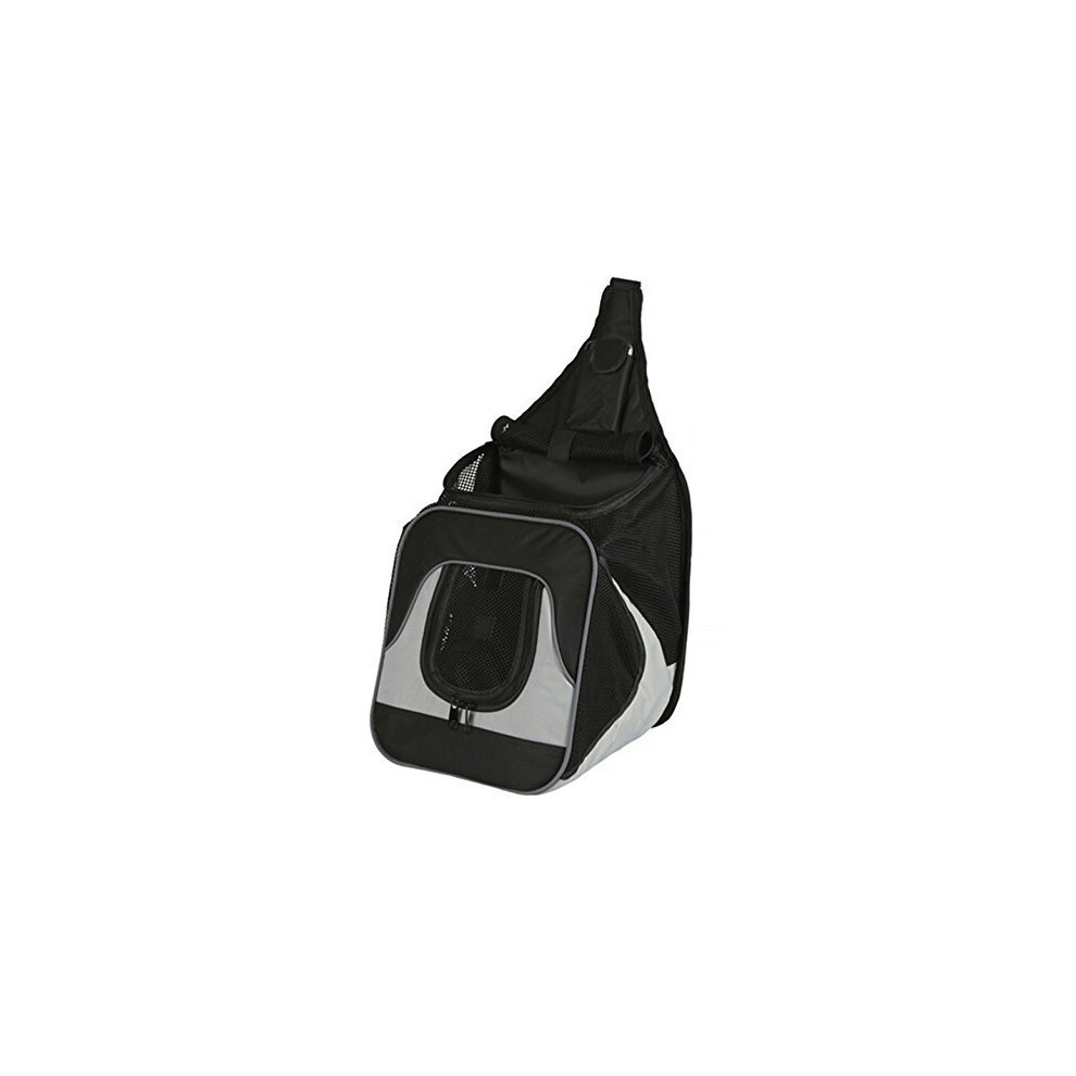 Trixie 28941 'savina' Chest Bag Nylon 30 Ã 33 Ã 26cm Black / Grey - Savina 26 -  savina 28941 trixie nylon 30 33 26 cm chest bag black grey carrier