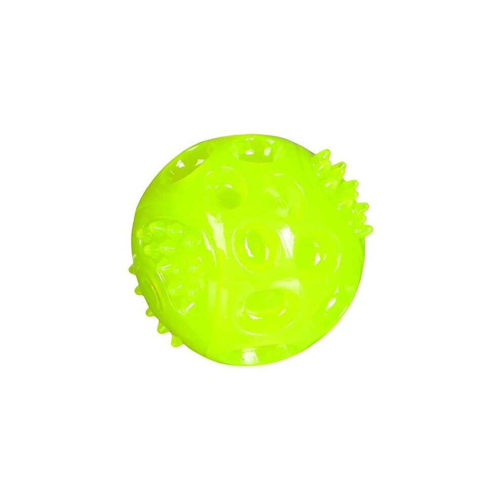 Flashing Ball, Thermoplastic Rubber (tpr) 5.5cm ( Random Color) - Ball Trixie -  ball flashing rubber thermoplastic trixie tpr cm dog toy 55cm 6