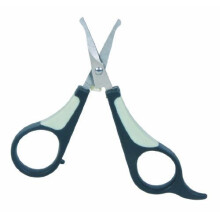 TRIXIE 2360 pet grooming scissors Black, Grey, Stainless steel Ambidextrous Universal