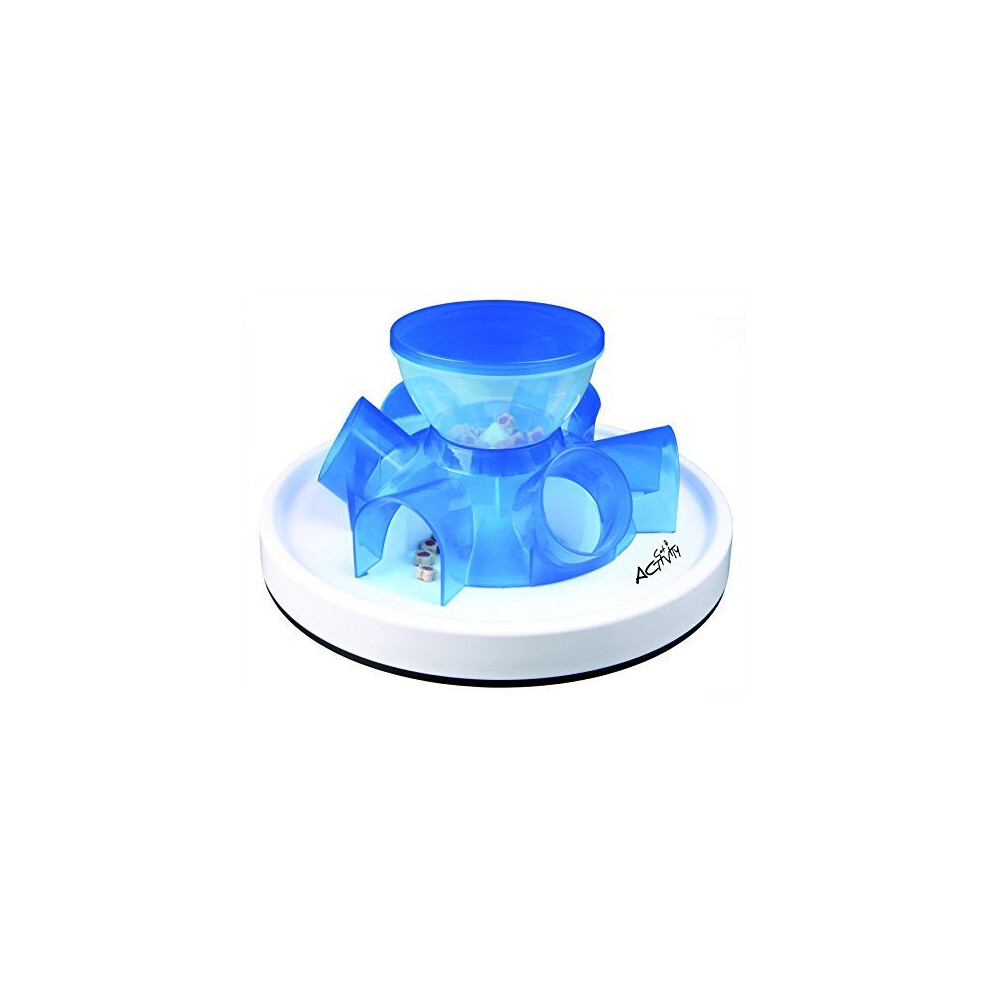 Trixie Cat Activity Tunnel Feeder - Trains The Cats Skills - Cat Tunnel Feeder Activity Trains Cats Skills