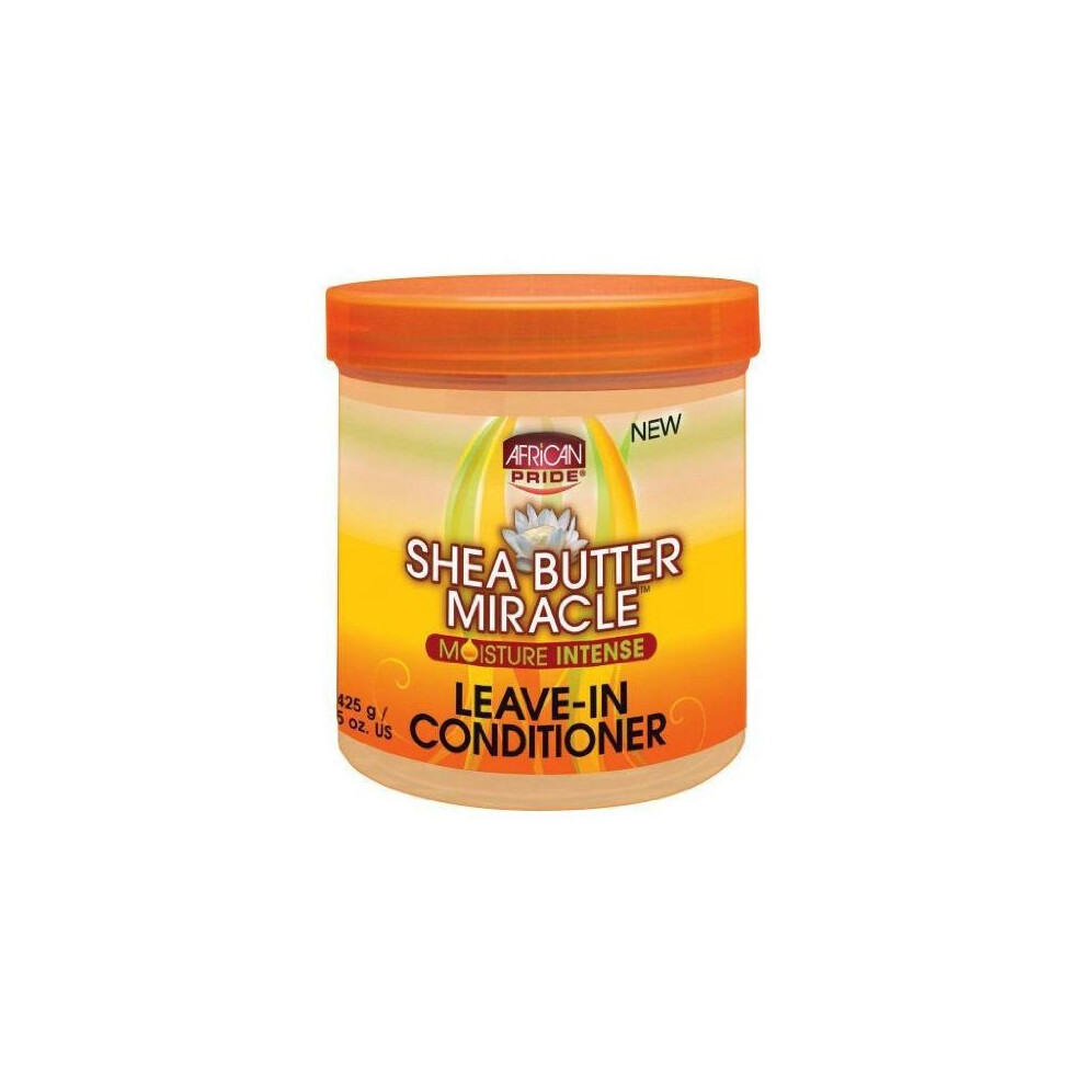 African Pride Shea Butter Miracle Leave in Conditioner 150z