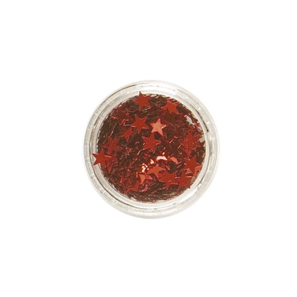 Stargazer Glitter Stars RED