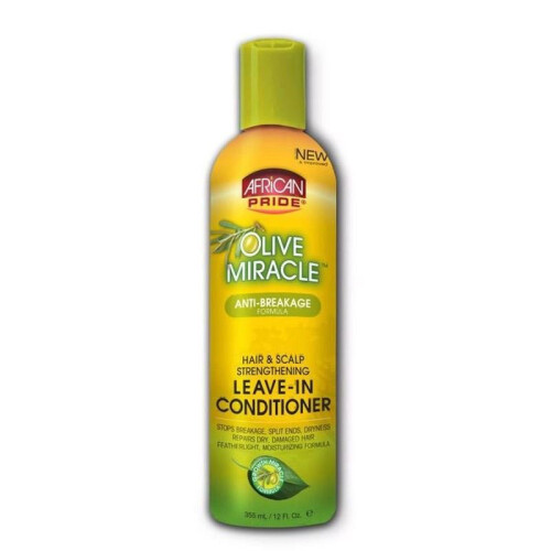 African Pride Olive Miracle Leave in Conditioner 12 oz