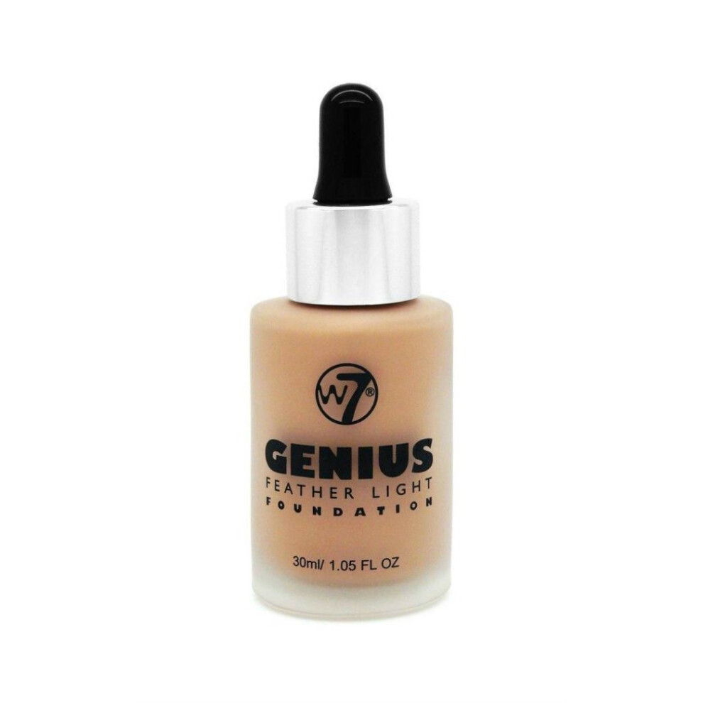 W7 Genius Feather Light Foundation Natural Tan