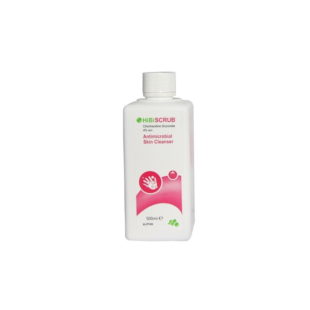 Hibiscrub Antimicrobial Skin Cleanser - 500ml