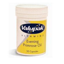 Valupak Vitamins Evening Primrose Oil 500mg 30 Capsules
