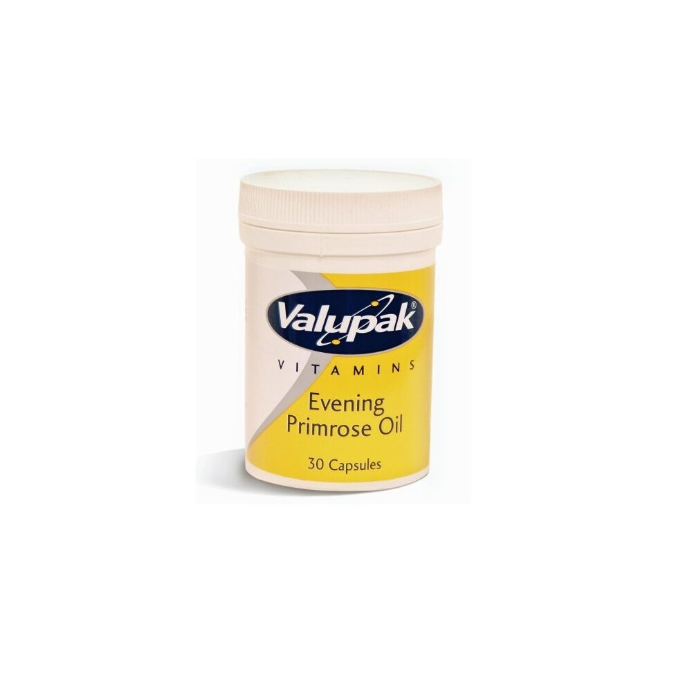 Valupak Vitamins Evening Primrose Oil 500Mg 30 Capsules