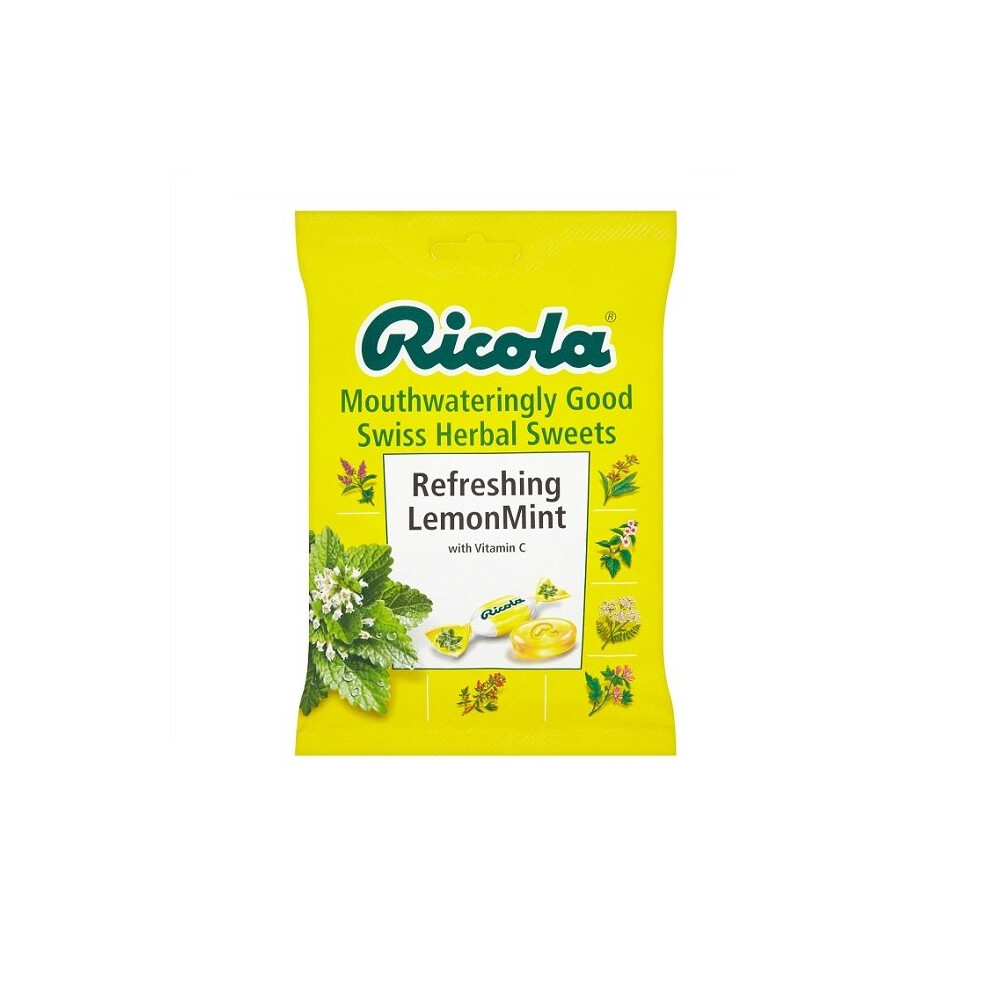 Ricola Refreshing Lemon Mint Swiss Herbal Sweets 70g