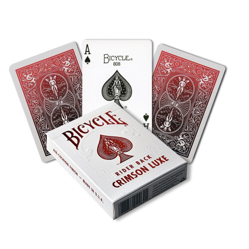 Bicycle MetalLuxe Crimson Foil Playing Cards 1 Deck