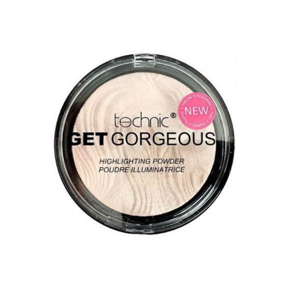 Technic Get Gorgeous HIGHLIGHTER Shimmer Compact Highlighting Shimmering Powder