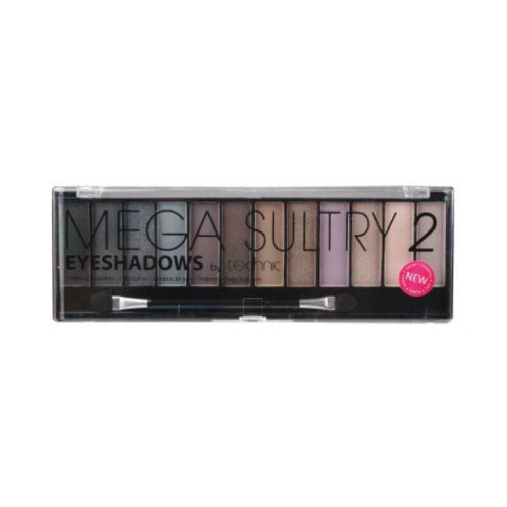 Technic Mega Sultry 2 Eyeshadows 12 colours