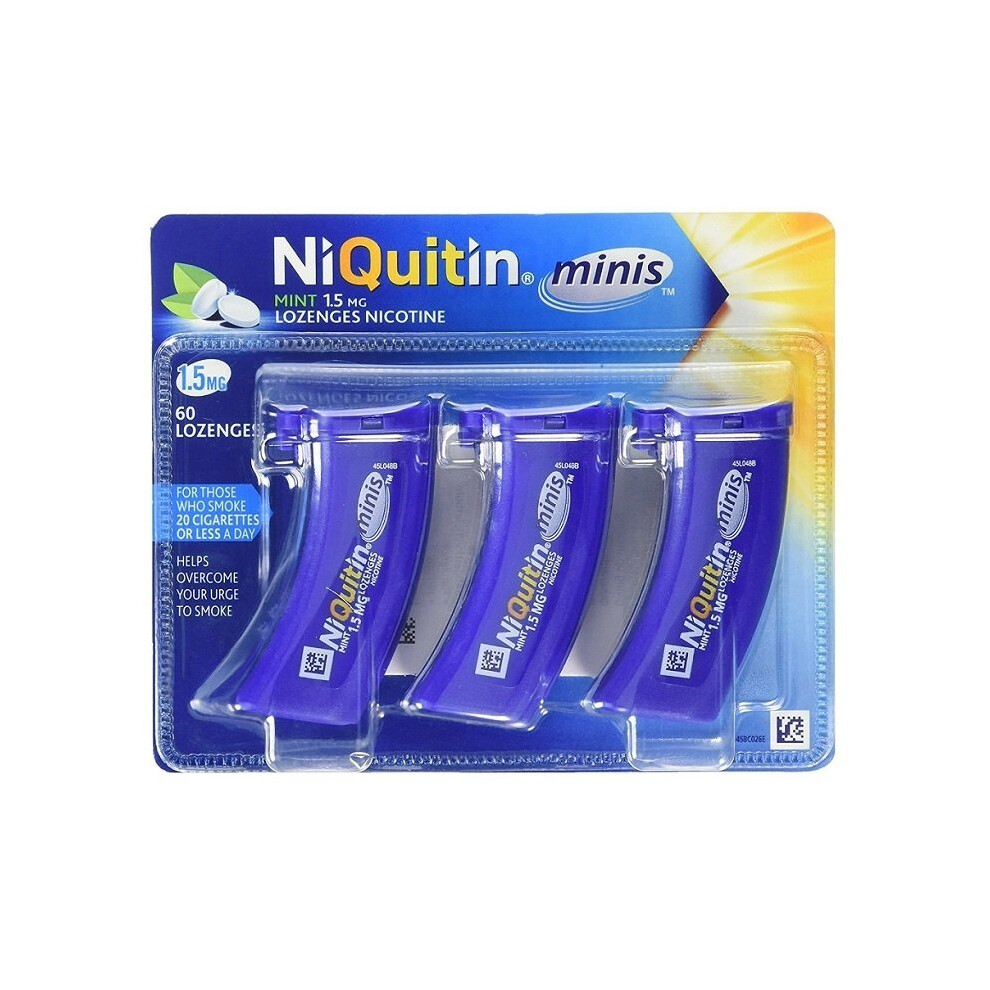 NiQuitin Mini's Mint 1.5mg Lozenges Triple Pack