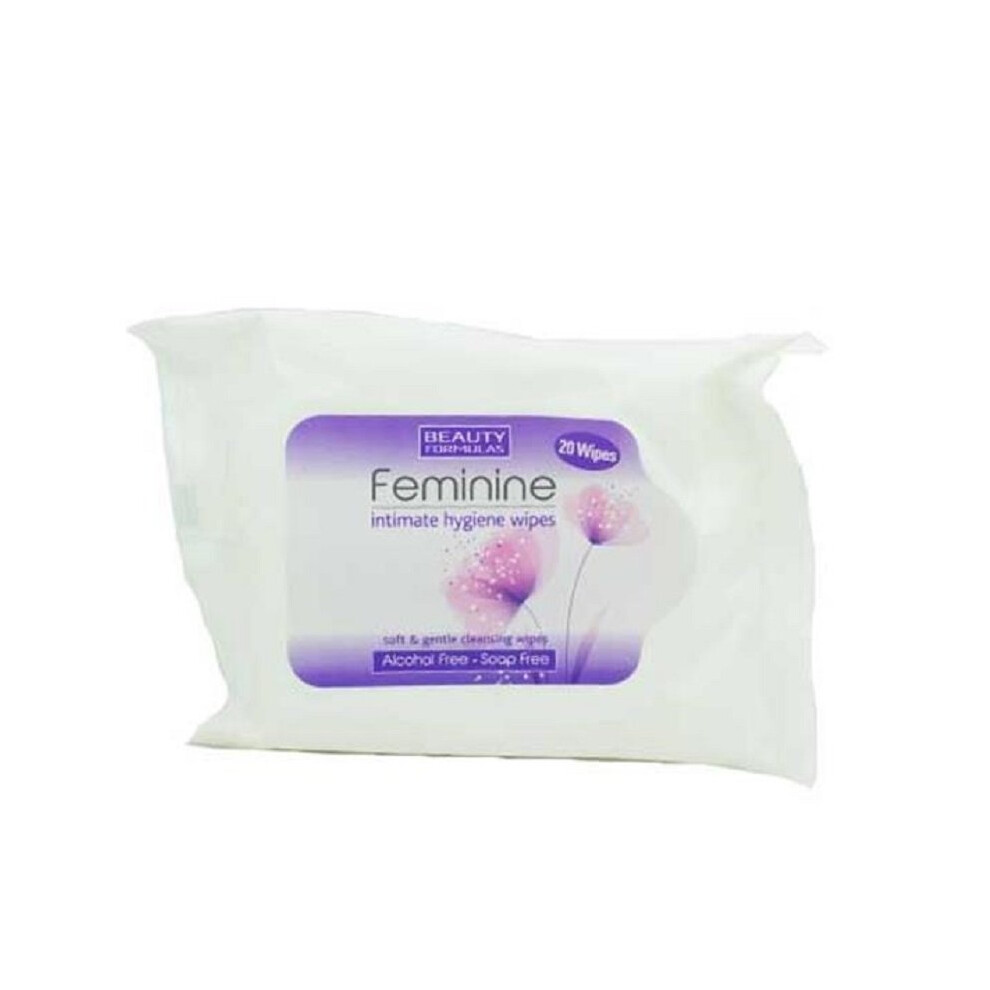 Beauty Formulas Feminine Intimate Hygiene Wipes 20s