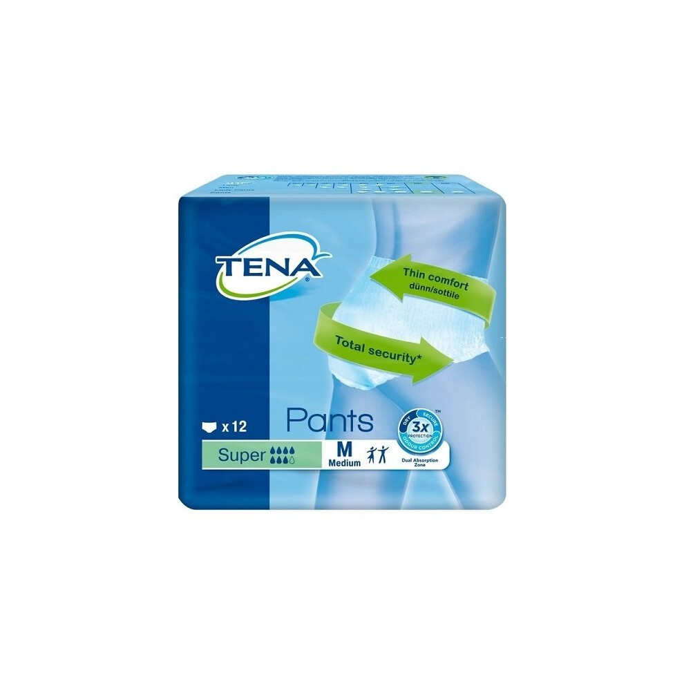 Tena Pants Super Medium 12