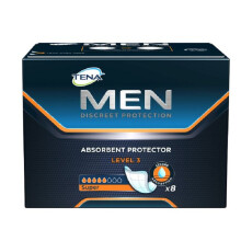 Tena MEN Livello 3 Protezione Ultra Assorbente - 8 assorbenti
