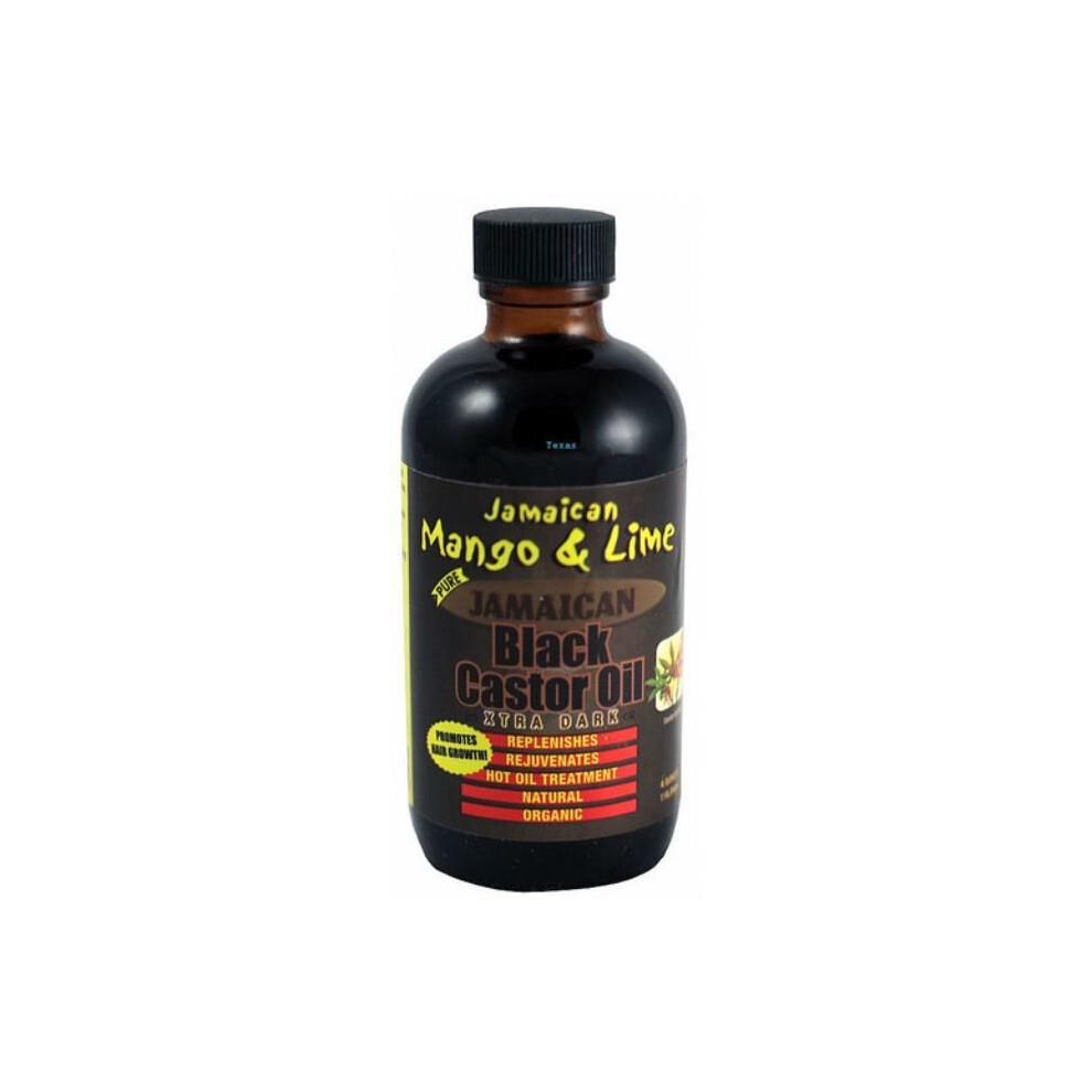 Jamaican Mango & Lime Black Castor Oil Extra Dark 4oz