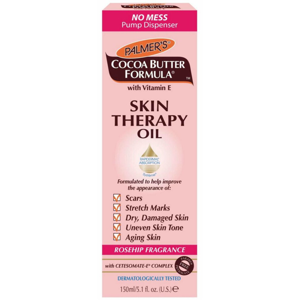 Palmer's Cocoa Butter Formula Skin Therapy Oil Rosehip Fragrance 150ml