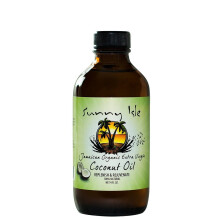 Sunny Isle Jama?que Huile de noix de coco extra vierge biologique 4oz