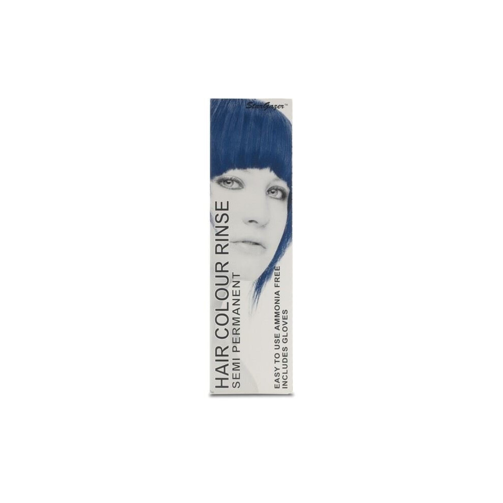 Stargazer Semi-Permanent Hair Colour Dye BLUE BLACK