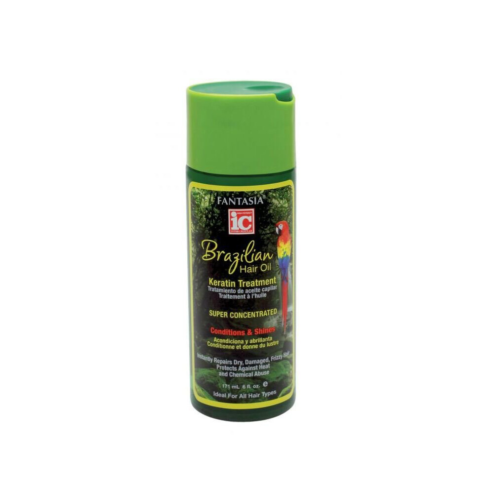 Fantasia Light Brazillian Hair Oil Keratin Treatment 171Ml