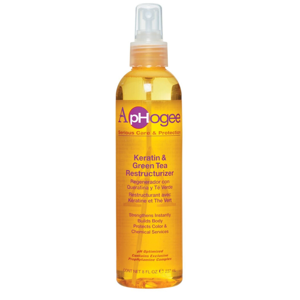 Aphogee Keratin & Tea Restructurizer 8 Oz Green