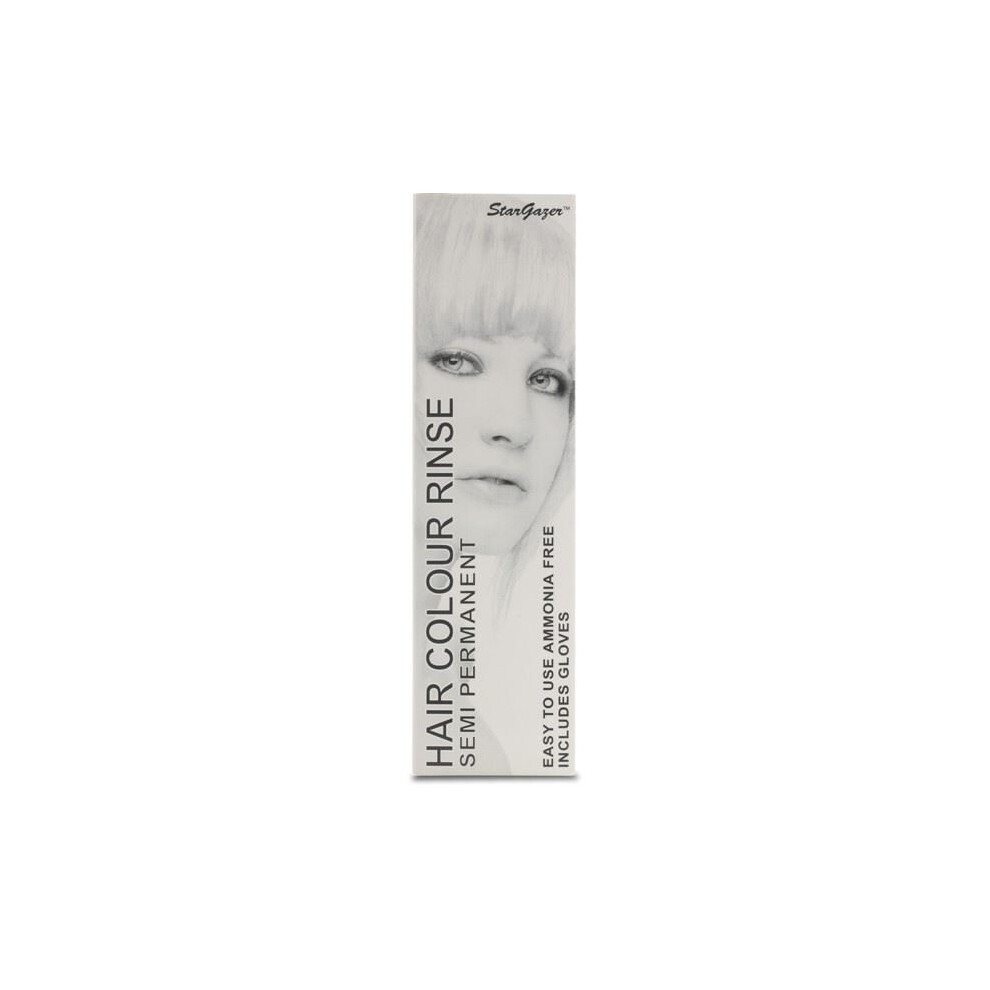 Stargazer Semi-Permanent Hair Colour Dye WHITE