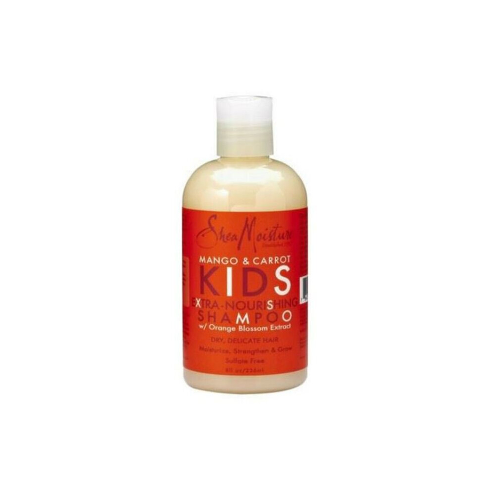 Shampoo Mango and Carrot Kids Shea Moisture 764302905004 (236 ml)