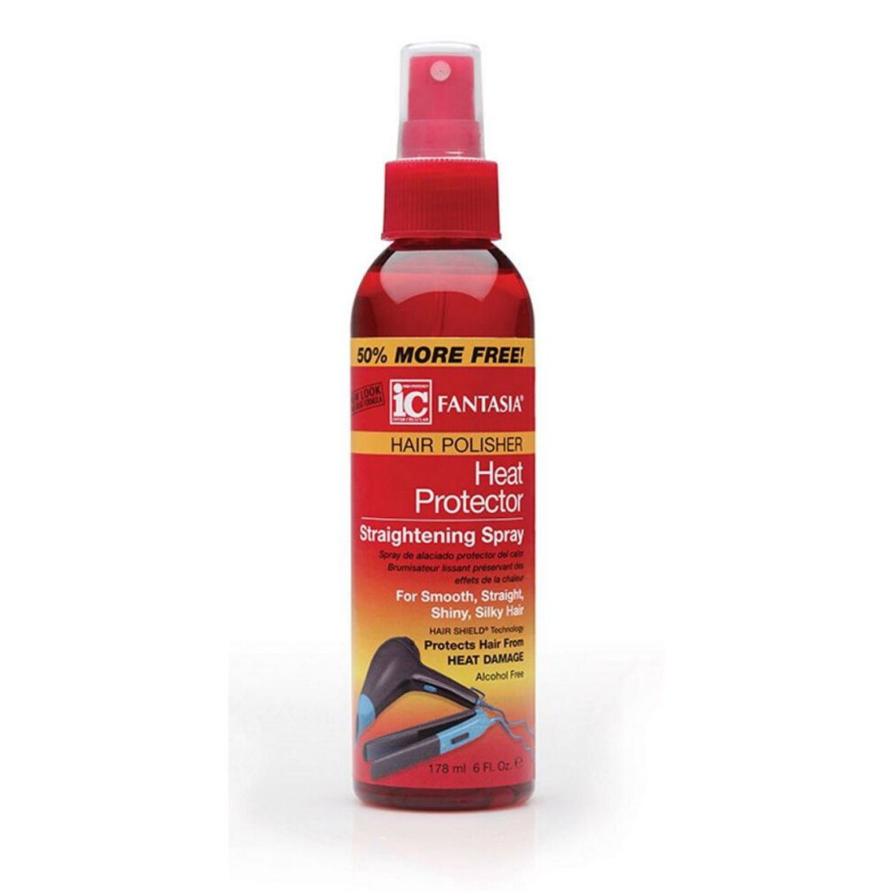 Fantasia Polisher Heat Protector Straightening Spray 6oz