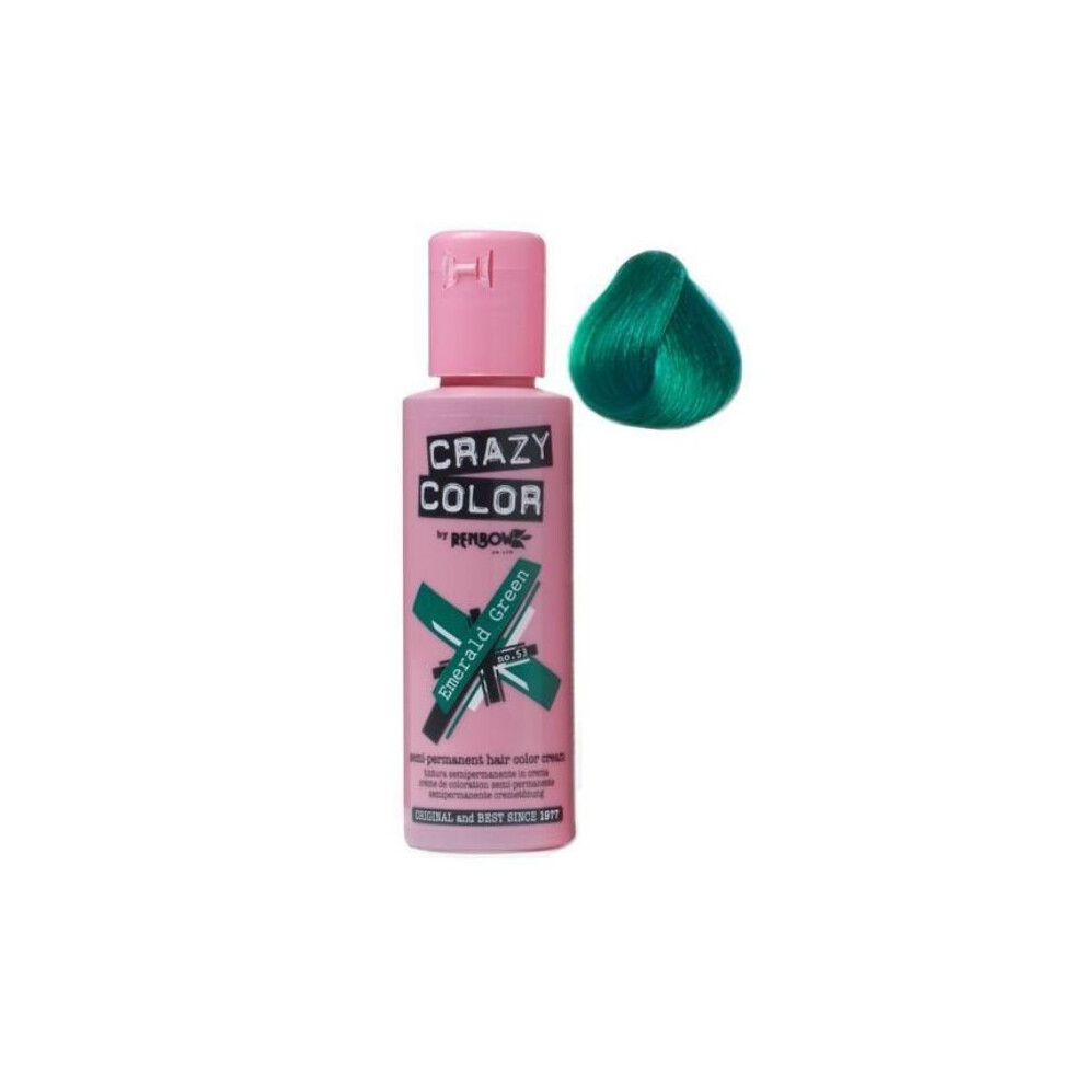 Renbow Crazy Color Green Emerald - 53