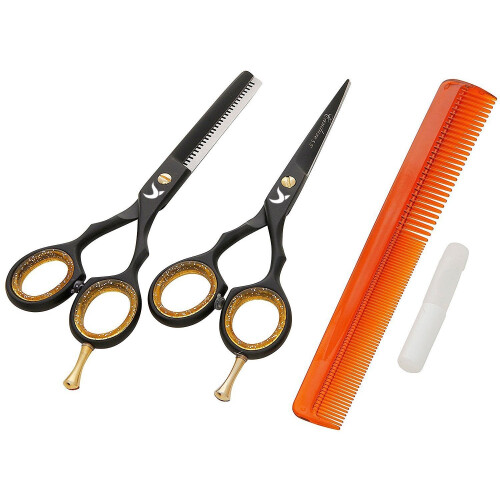 5.5 inch Professional hair dressing, thinning scissors with a Presentation Case 2
