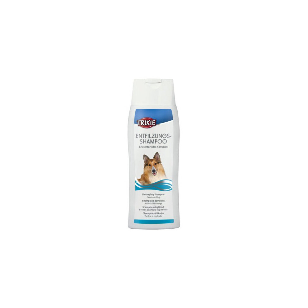 Detangling Shampoo, 250ml - Dog Shampoo Long Trixie Haired Dogs -  dog shampoo 250 ml long trixie haired dogs detangling