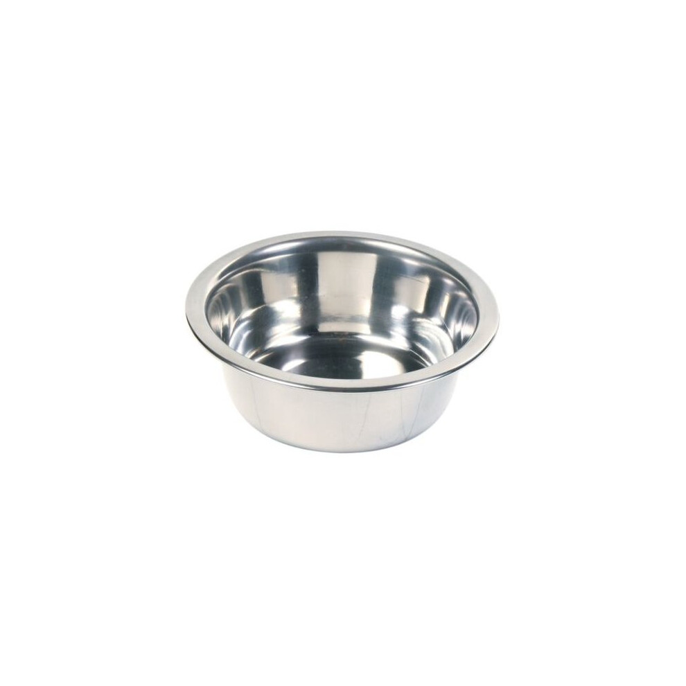 Trixie Stainless Steel Bowl, 0.75 L/Ø 15Cm - Dog Bowl New Food Water Sizes - Dog Stainless Steel Bowl New Food Water Sizes Quality 6 Bowls