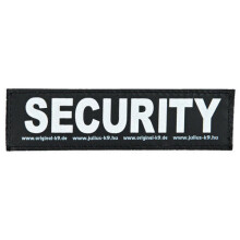2 Julius-k9® Hook And Loop Stickers, S, Security -