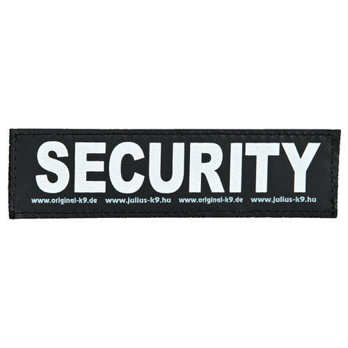 2 Julius-k9® Hook And Loop Stickers, S, Security -