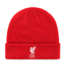 Liverpool Cuff Knitted Beanie Hat Red - Official Fan Gift, Warm Winter Cap | 16164