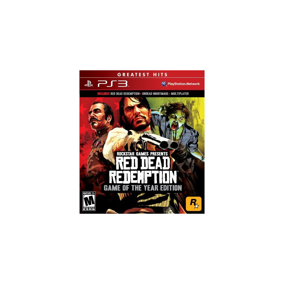 Dead Emption Game Of The Year By Rockstar Games Red 710425470066