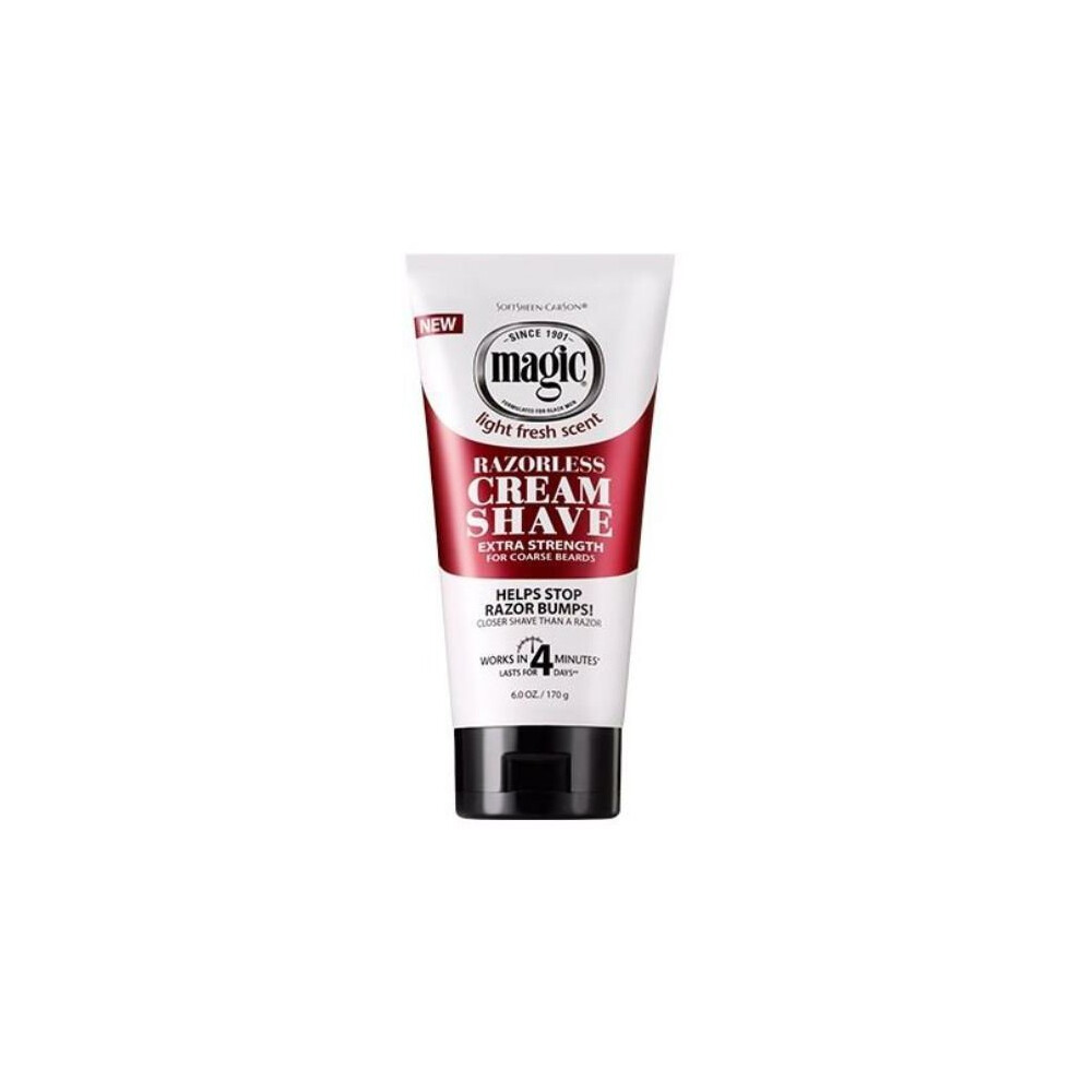 Magic Razorless Cream Shave Extra Strength 170g