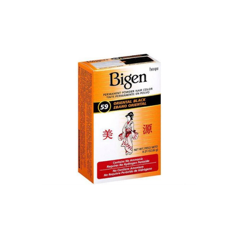 Bigen Powder Hair Color #59 Oriental Black